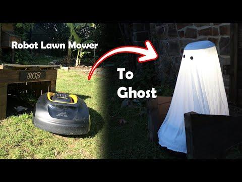 Automatic Ghost (from Robot Lawn Mower) by night