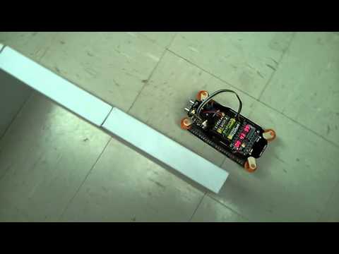 Autonomous Wall Hugging Arduino Vehicle