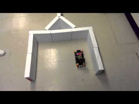 Autonomous Wall Hugging Arduino Vehicle