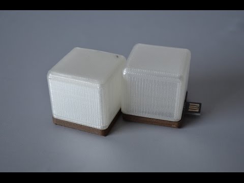 Awesome 3D Printed USB Light Cubes