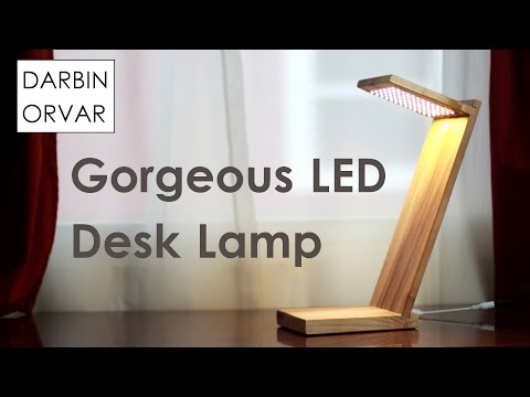 Awesome DIY Desk Lamp w/ LED Strip Lights