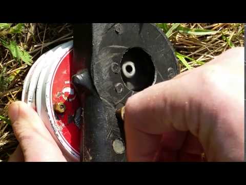 BBQ Fan Blower - tuned with clock gear wheels and metal crank