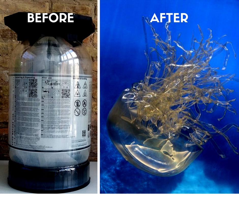 BEFORE AND AFTER JELLYFISH OUT OF RECYCLED PLASTIC KEG BARREL (4).jpg