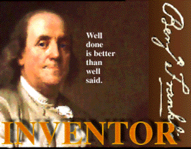 BENJAMIN FRANKLIN INVENTOR.gif