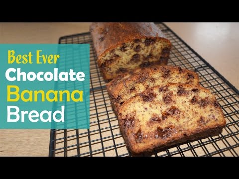 BEST EVER Chocolate Banana Bread Recipe - Easy &amp;amp; Super Moist!