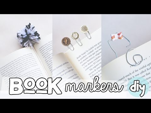 BOOK MARKERS DIY!