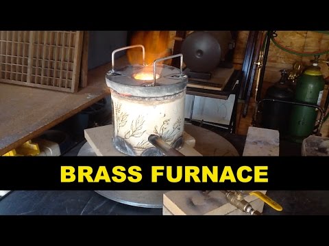 BRASS MELTING FURNACE - EZ BUILD