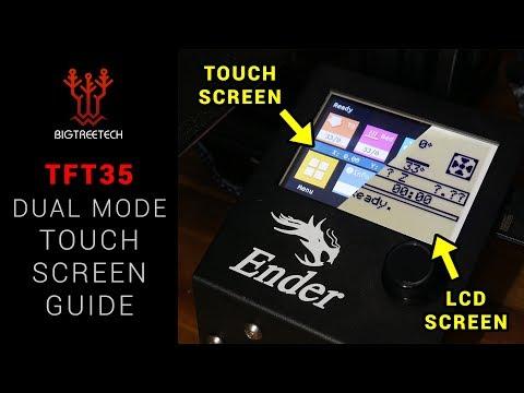 BTT TFT35 dual mode touch screen guide