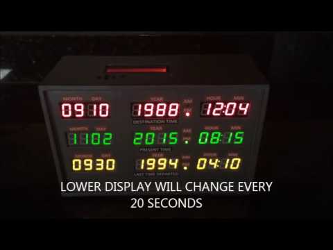 BTTF Clock Power On