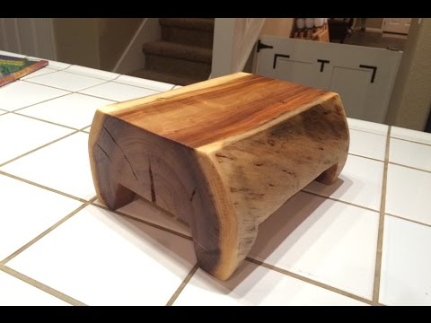 BUILD: Kids Log Step Stool