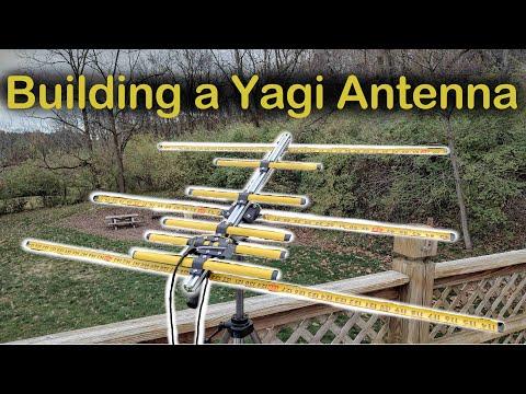 BUILD A DUAL BAND TAPE MEASURE YAGI ANTENNA FOR HAM RADIO: TUTORIAL