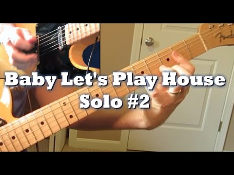 Baby Let's Play House rockabilly solo lesson by Tom Conlon