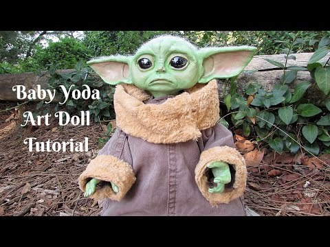 Baby Yoda Art Doll Tutorial