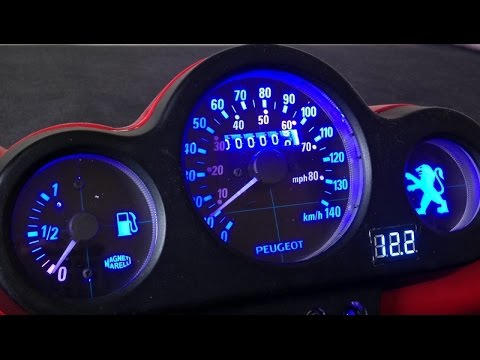 Backlight &amp;amp; Volt Meter Mod for Speedometer of Peugeot Speedfight