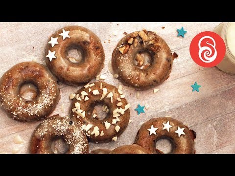 Baked Pumpkin Donuts Recipe | How to Make Pumpkin Donuts