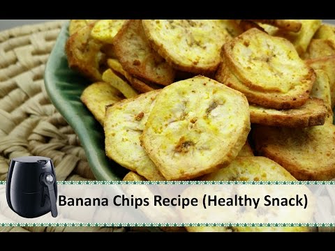 Banana Chips | Kele ke Chips Recipe | Philips Airfryer recipes by Healthy Kadai