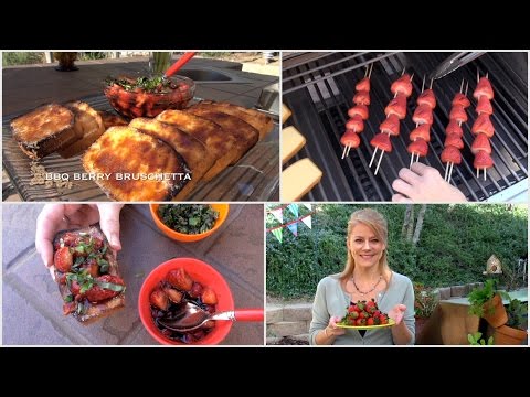 Barbecued Berry Bruschetta -- The Tamara Twist