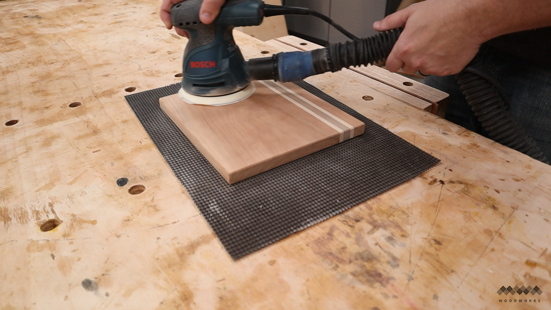 Basic Cutting Boards sanding back.bmp