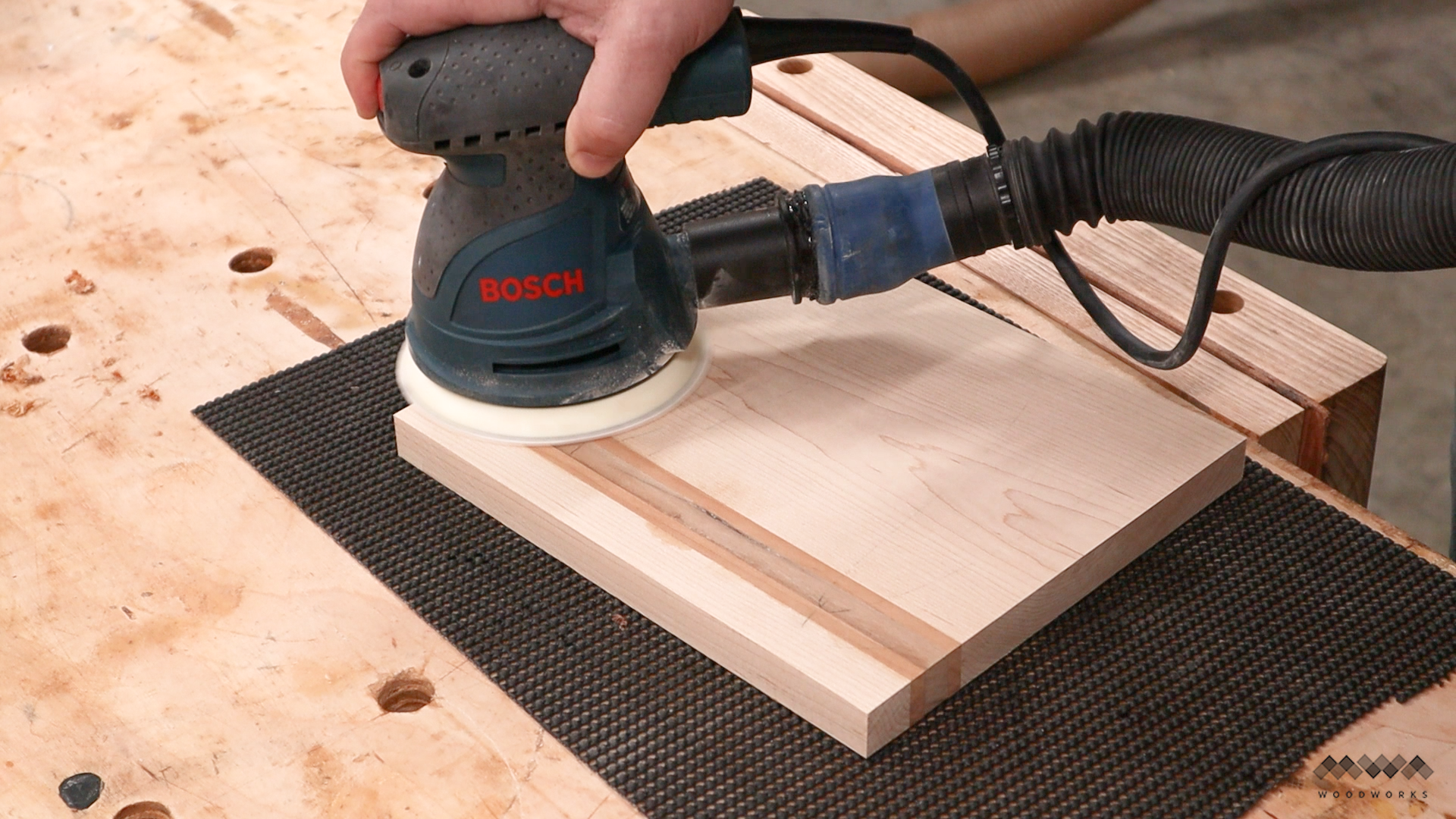 Basic Cutting Boards sanding.bmp