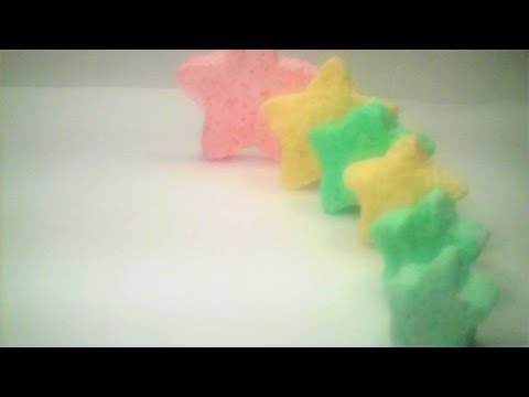 Bath Bombs DIY - (St. Patricks Day Lucky Stars )