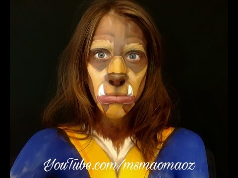 Beast from Beauty and the Beast Makeup