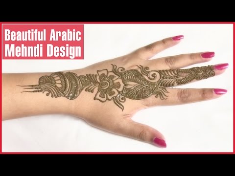 Beautiful Arabic Mehndi Design For Henna Lovers