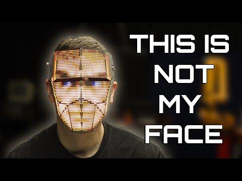 Become Anyone 2.0 - A Full Face LED Mask