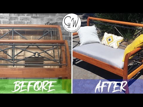 Bed To Bench Conversion // WoodWorking