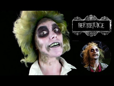 Beetlejuice Makeup Tutorial