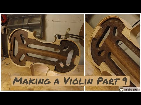 Bending violin ribs | Making the Guaneri 'del Gesu' Vieuxtemps violin part 9
