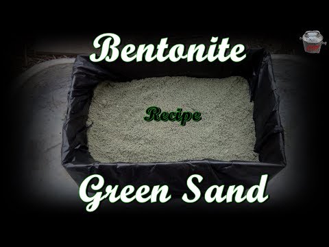 Bentonite Green Sand recipe.  Sticky, oily and just great