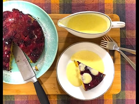 Berry Upside Down Cake Recipe | How to make | Cooking with Benji