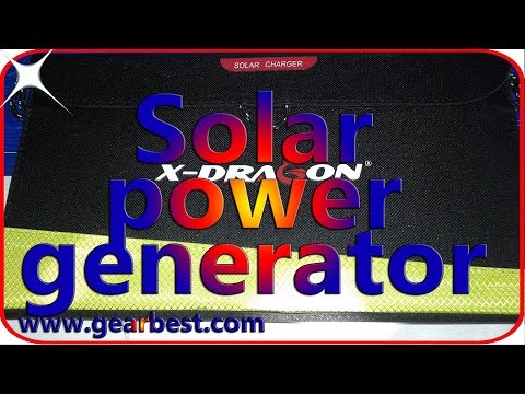 Best solar power generator for camping Portable solar panel