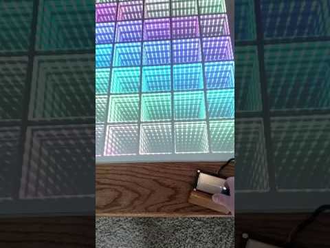 Beyond Infinity Table - LCD adjusts brightness of table