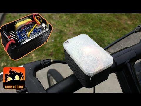 Bicycle Light Speedometer with GPS (Arduino Pro Mini)