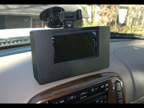 Big Phone Dash Mount Build