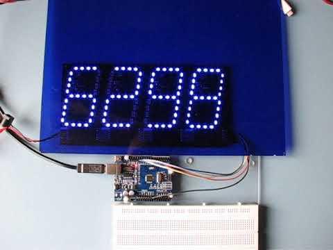 Big seven segment display