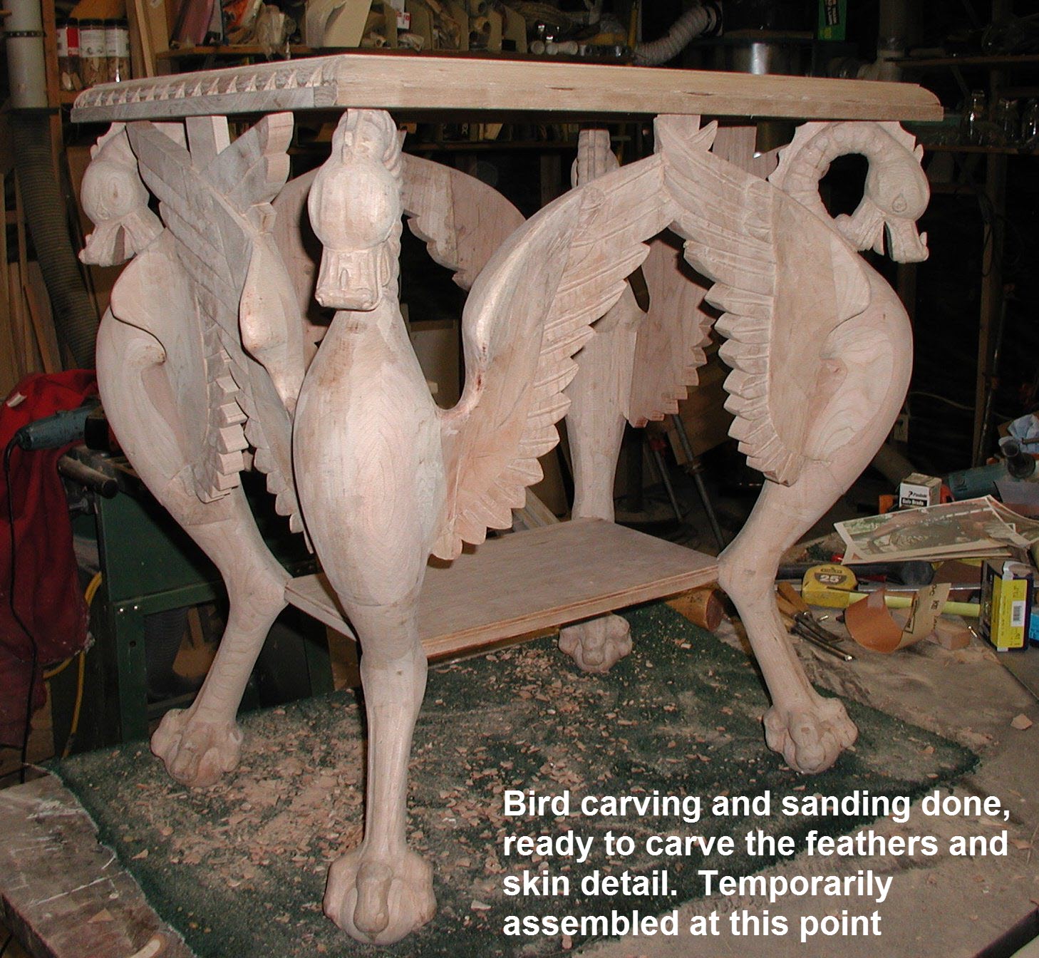 Bird  tableb Finish carved.jpg