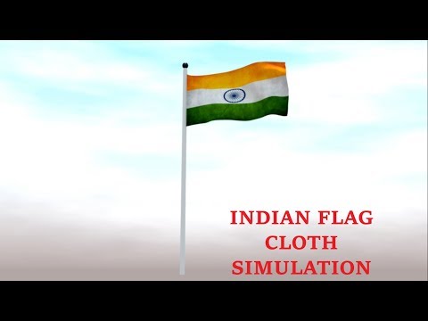 Blender beginner Tutorial : Animated INDIAN Flag || RAJAT ||