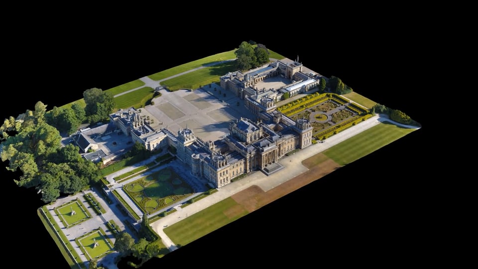 Blenheim Palace 3D Model