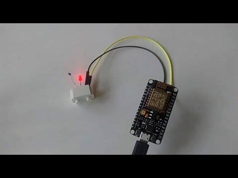 Blink with ESP8266 and Visuino