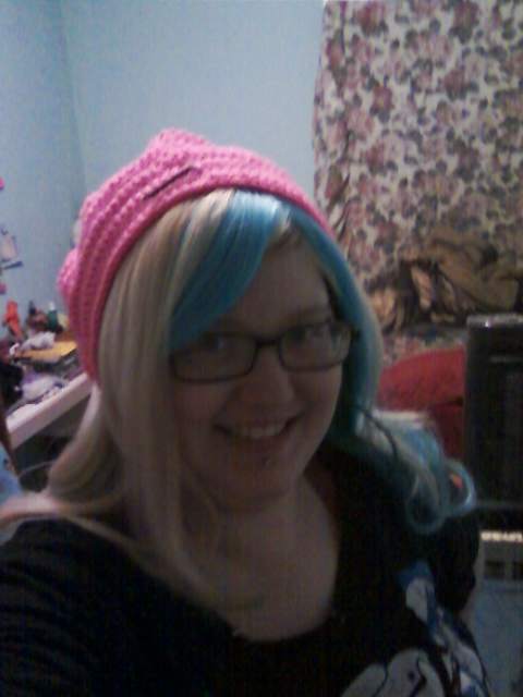 Blue blonde and beanie.jpg