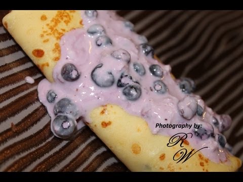 Blueberry Crepes | Jeremiah Vielleux