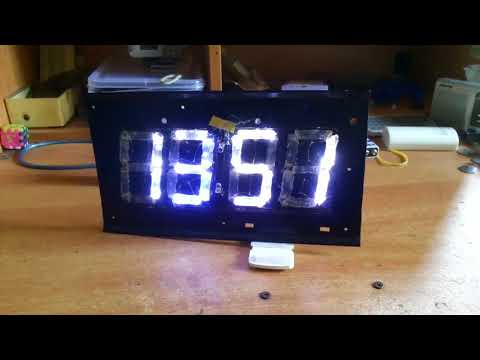 Bluetooth LED Alarm Clock (7-Segment Display From Trash)