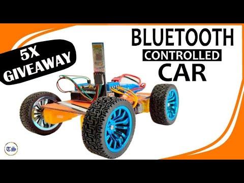 Bluetooth controlled car using arduino uno and l293d motor driver | My Tech Studio