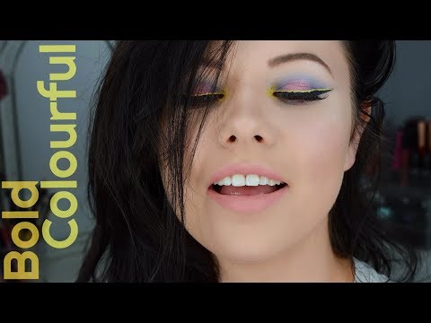 Bold Colourful Makeup Look | Danielle Scott