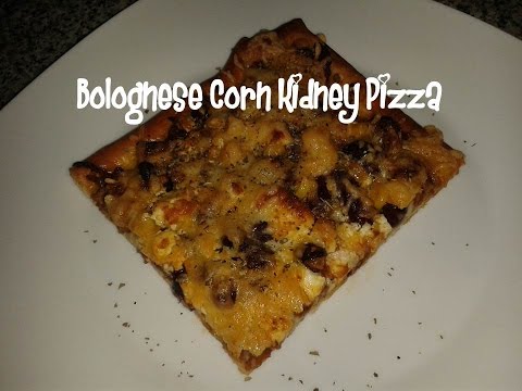 Bolognese corn kidney pizza recipe