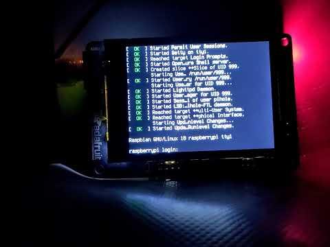 Booting PiTFT Display