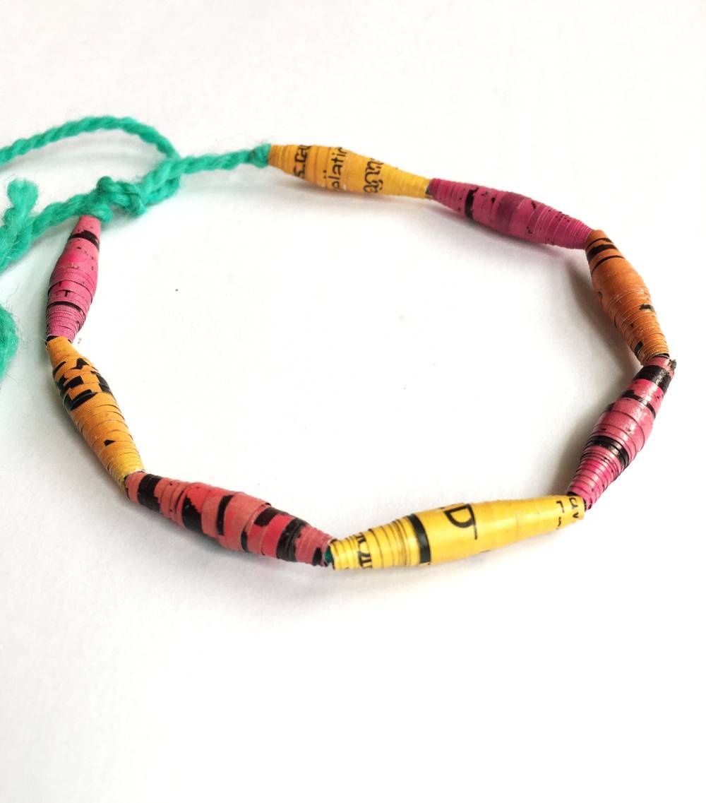 Bracelet made with Paper Beads.jpg