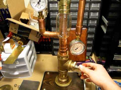 Brass Industrial Lamp Basic Operation